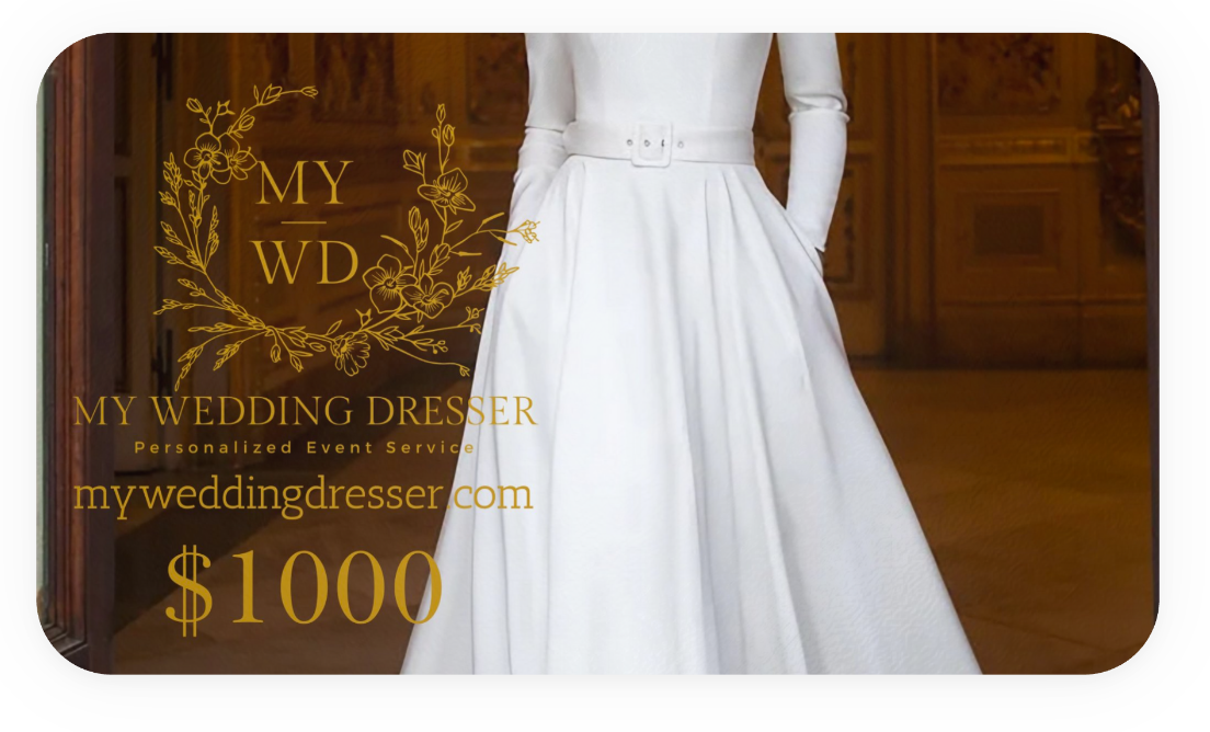 MyWeddingDresser Gift Card